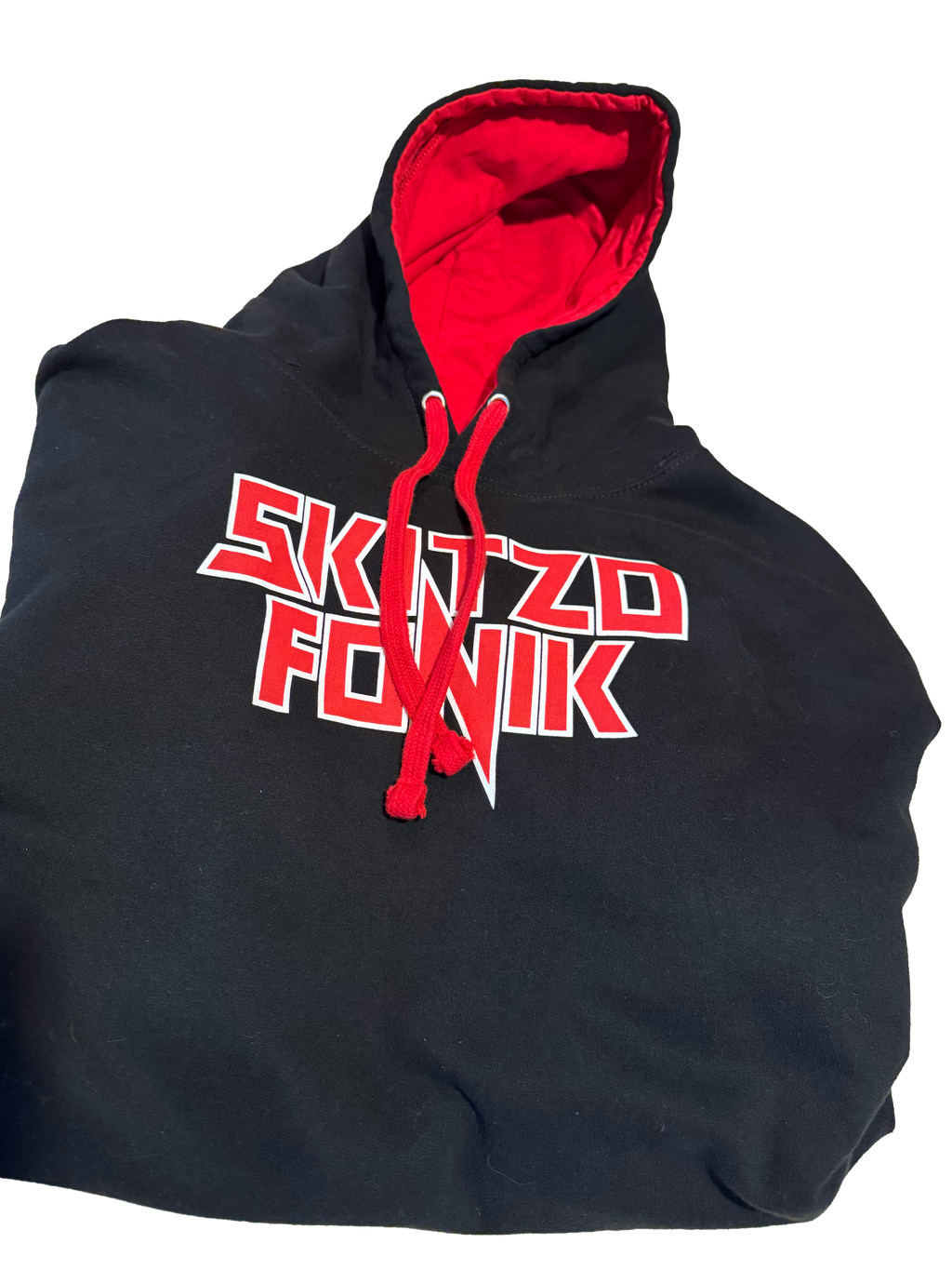 EXCLUSIVE RED & BLACK HOODIE
