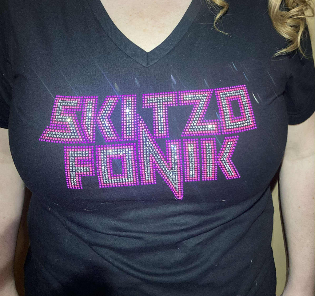 SPARKLE MADNESS V-NECK